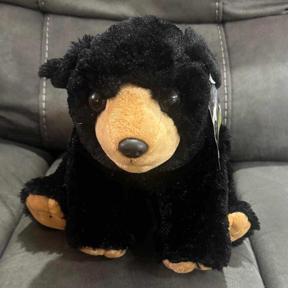 Wild Republic Stuffed Black Bear